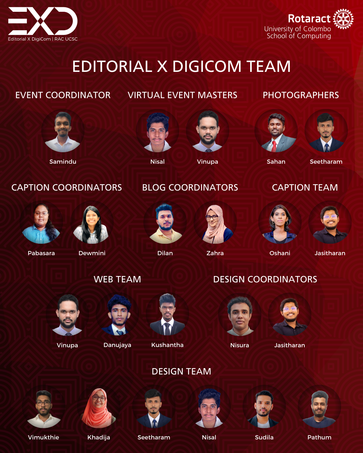 Rotaract Club of UCSC EXD Team 2022/2023