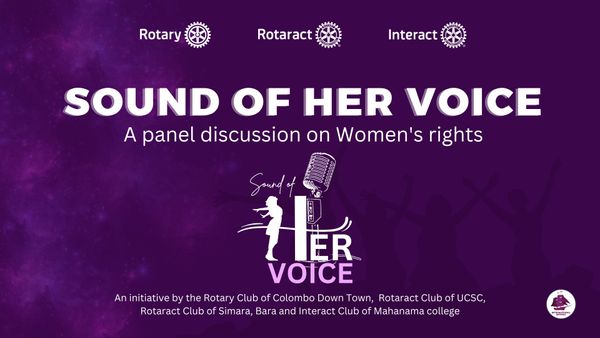 "Sound of Her Voice" Panel Discussion on Women's Rights
